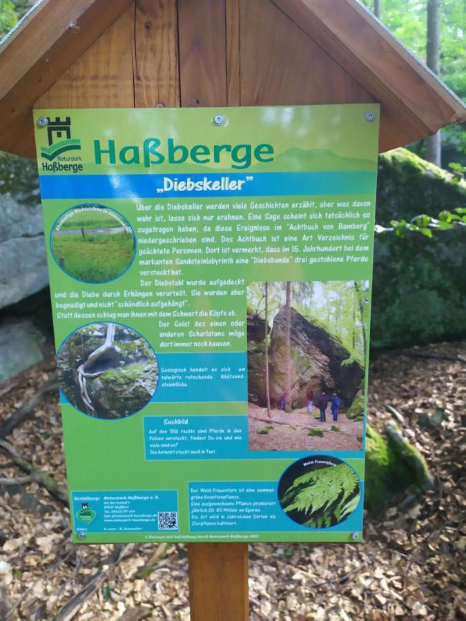 Ferienwohnung „Schau Ins Frankenland“ Burgpreppach Kültér fotó